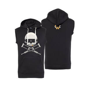 FSU Skull & Crutches Sleeveless Hoodie