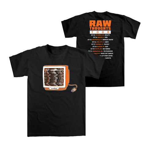 Raw Thoughts Tour T-shirt (Midwest)