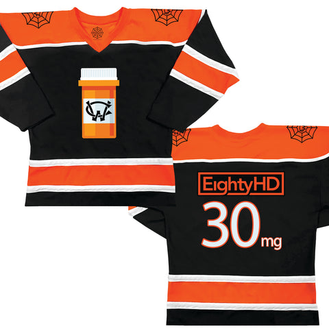 Chris Webby on X: The Dr. Mario inspired #RawThoughtsV virus hockey jerseys  and patch hoodies are up on the webstore NOW !! Only 250 of each so get em  while the gettin's